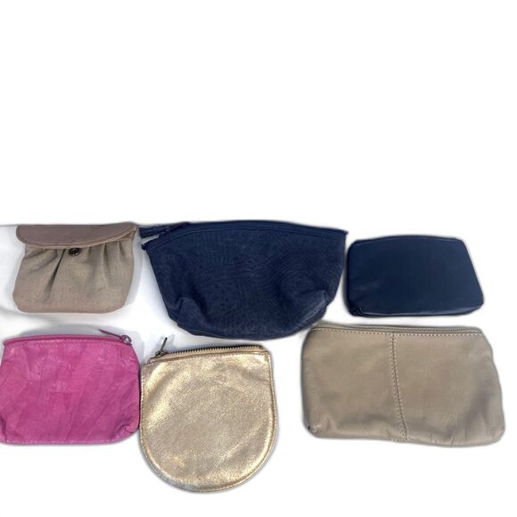BAGGU Handbags - Lot of 6 Small Cosmetic Change Purses Pouches Bags (1 is a BAGGU pouch)